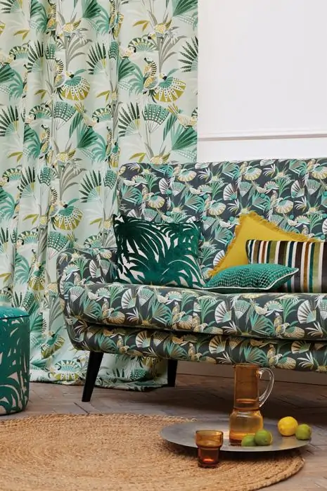 Curtain fabric Guyane from Amazone_0 Curtain fabric Guyane from Amazone_0