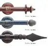 Decorative curtain rod Stile_19