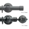 Decorative curtain rod Stile_13