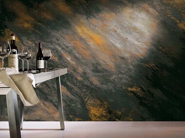 декор под бетон, декоративный бетон, стены под бетон