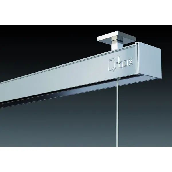 Stylish electric curtain rod for Roman blinds Qbox 457_6