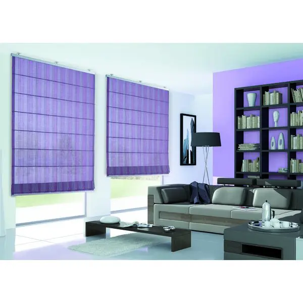 Stylish electric curtain rod for Roman blinds Qbox 457_3