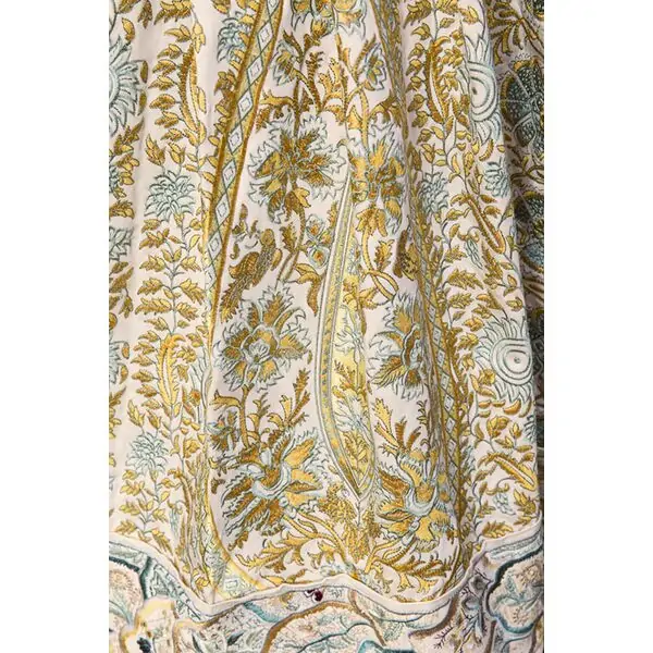Fabric for curtains KALAMKAR BRODERIE_1