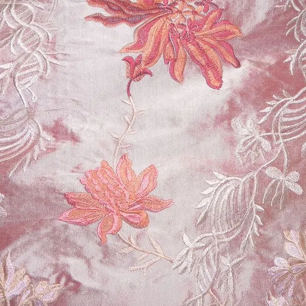 Almond curtain fabric_1