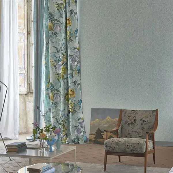 Curtain fabric VERONESE DUCK EGG_2