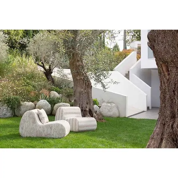 Curtain fabric POPPIES OUTDOOR_