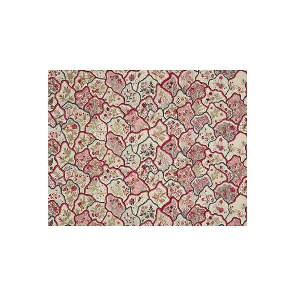 Fabric for curtains LES FLEURS DU BENGALE_