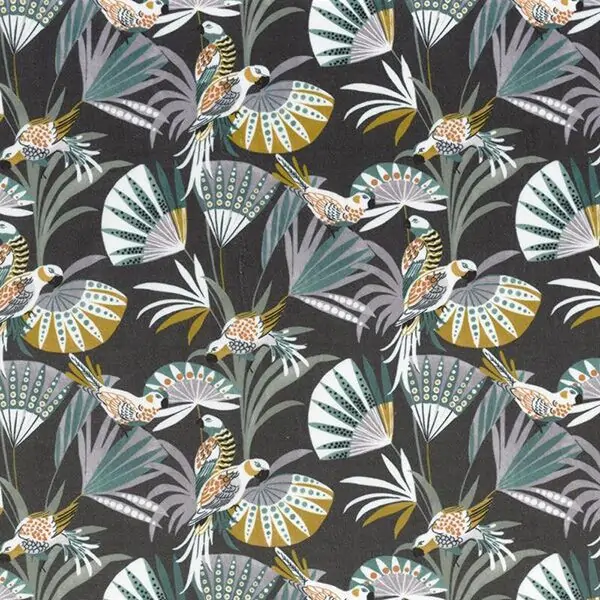 Curtain fabric Quetzal Velvet from Amazone_