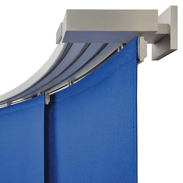 Panel curtain rod with 4 channels Oriente 544_3